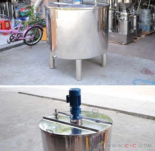 广州搅拌桶100L储罐电加热搅拌锅液体搅拌桶食品搅拌设备厂家直销